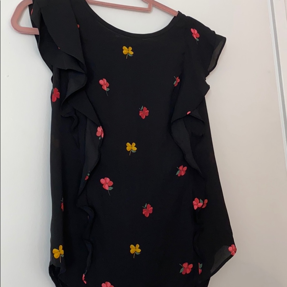 Flower Blouse/Tee Tank